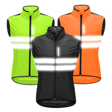 Reflective Cycling Windproof Vest